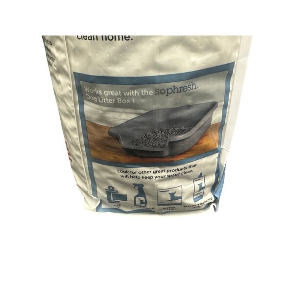 Sophresh Odor Control Paper Pellets Dog Litter With Baking Soda 18 Lb Bag Absorb - Picture 6 of 6